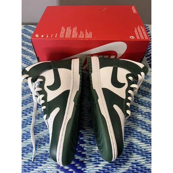 Nike Dunk HI Retro Australia Noble Green / White DD1399 300 Men's Size 9